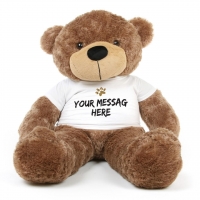 Mocha Brown Personalized Teddy Bear